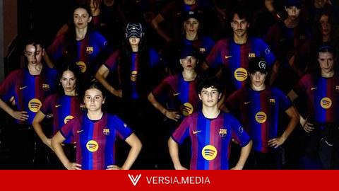 El Barça presenta su nueva camiseta, que rompe con todo lo anterior