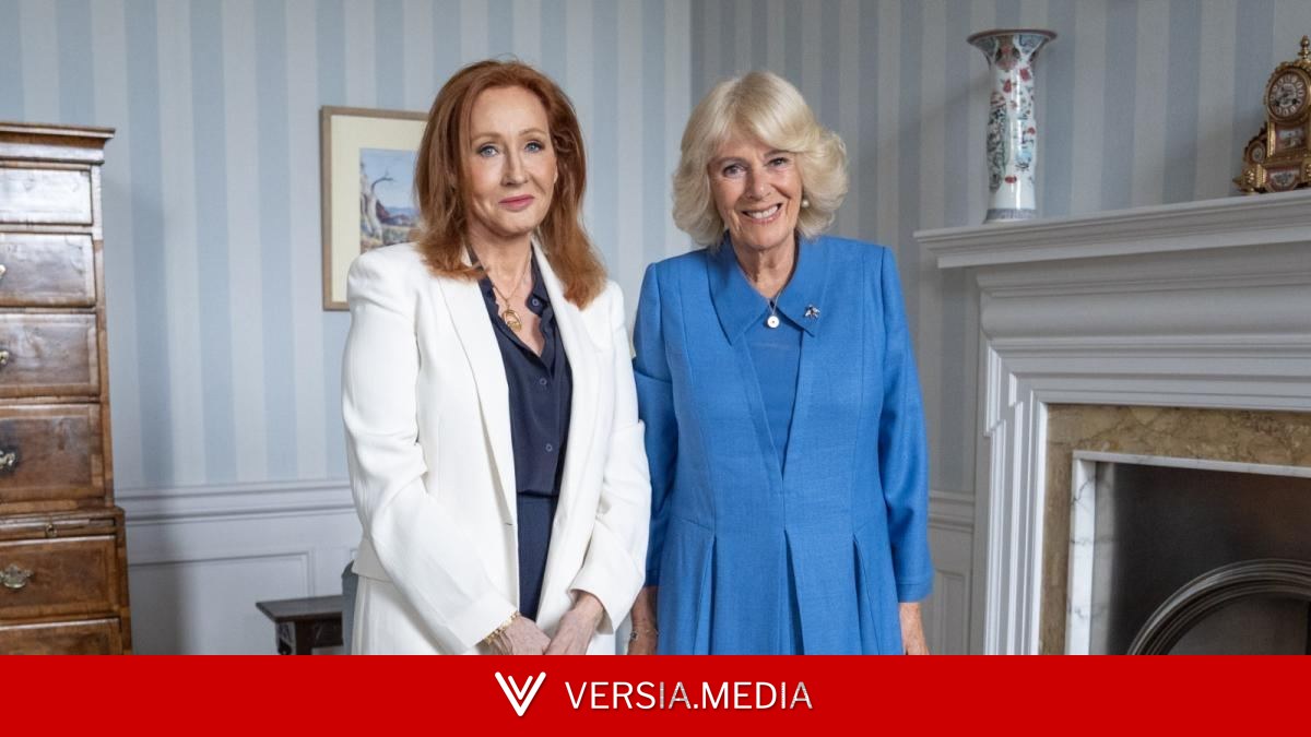 La reina Camila desata la polémica al recibir a J.K. Rowling en pleno mes del Orgullo LGTBI+