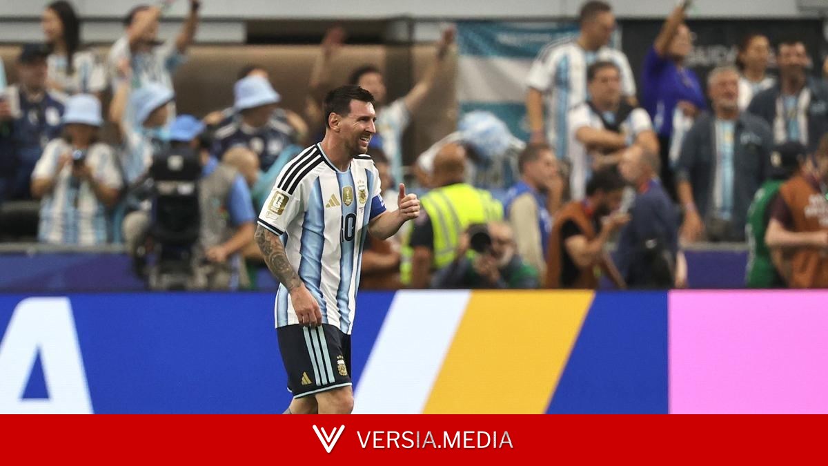 Messi, camino se hace al andar
