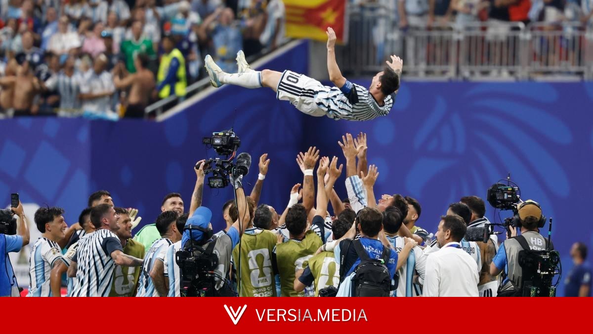 Messi, el pie de D10S