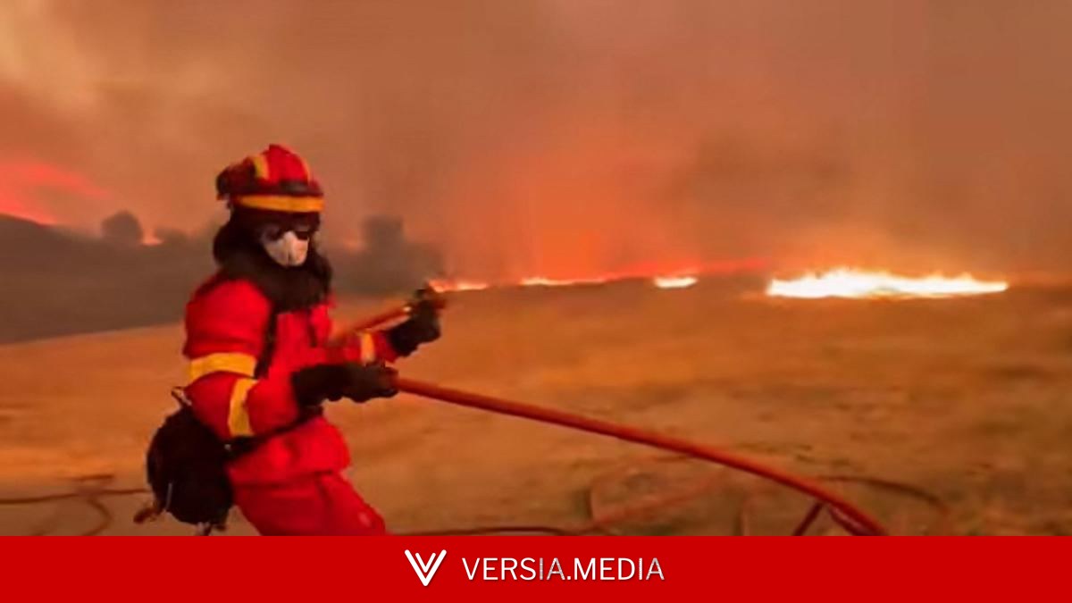 El incendio de Orés quema 14.000 hectáreas y mantiene evacuadas cinco localidades