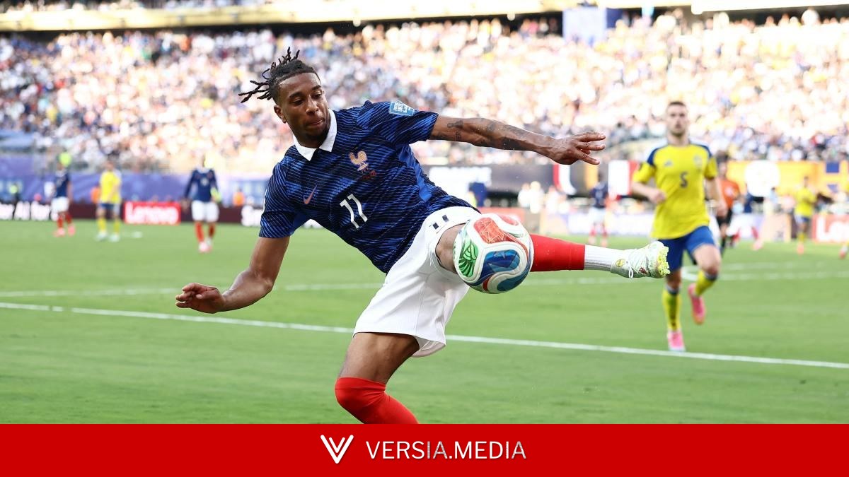 El gran show de la Francia de Olise ante Suecia, que no deja duda de ser la favorita