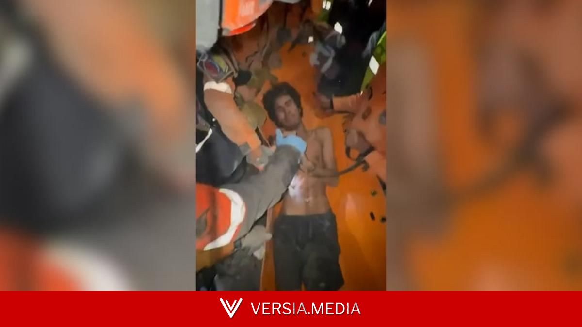 El agónico rescate de un venezolano tras 106 horas atrapado bajo los escombros